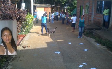 El hecho ocurrió cuando los policías, pertenecientes a la Sijín, llegaron a una vivienda del sector subnormal conocido como Fundación Genesaret a adelantar el allanamiento. Colprensa