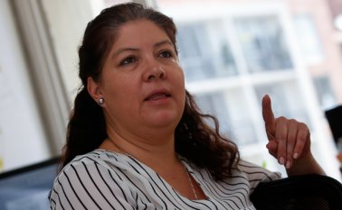 Alejandra Barrios, directora de la MOE. Colprensa