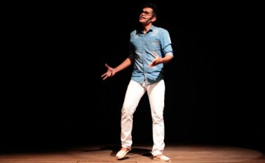Ricardo Acosta Bustamante, narrador oral cucuteño, es el director del festival ‘Baricuento’ 2016, que se inicia hoy en Cúcuta. Cortesía