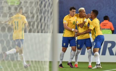 El próximo martes los pentacampeones del mundo enfrentan de visitantes a Venezuela. AFP