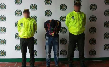 Wilfrido Arévalo Jiménez, de 29 años, fue detenido en el barrio Simón Bolívar de Ocaña. Policía