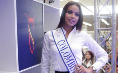 Andrea Tovar será la última Señorita Colombia que Jolie de Vogue llevará al certamen internacional. Colprensa