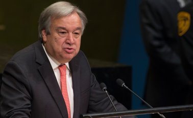El nuevo secretario de la ONU, Antonio Guterres, llamó a las grandes potencias a superar sus divisiones sobre Siria, ante la proximidad de nuevas discusiones internacionales sobre el conflicto que ha dejado más de 300.000 muertos. AFP