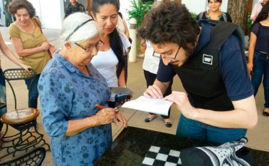 María Patrocinia Amaya Pabón es amante de la poesía, especialmente las ensaladillas (epopeya en verso característica de la región). Cortesía