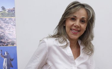 María Elvira Escandón, artista cucuteña. Archivo La Opinión