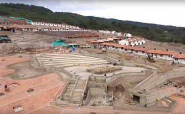 La reconstrucción ya completa 15 meses. Tomada de Wilfredo Amaya Roncancio
