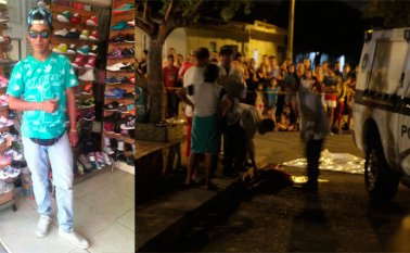 El cadáver quedó tendido a un costado de la carretera tras ser atacado a bala por hombres desconocidos. Cristian Herrera