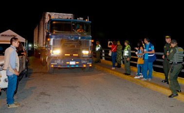Actualmente, el paso de carga está permitido todas las noches entre las 7 y las 11. Cortesía