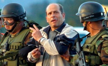 Trinidad se convirtió el 31 de diciembre de 2004 en el primer alto mando guerrillero en ser extraditado a Estados Unidos. Archivo