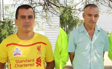 Eduardo Fuentes Rey (Izquierda), Jesús Álvarez Melo. Suministrada