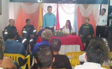 El Gobierno departamental entregó la personería jurídica al Cuerpo de Bomberos del municipio de Ábrego. Javier Sarabia