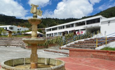 Vista de la Universidad de Pamplona. Archivo