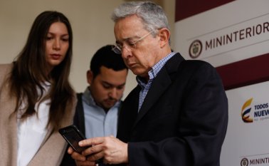 La reunión se desarrolla en las instalaciones del Ministerio del Interior. Colprensa