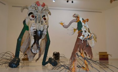 obra: ‘Osteoblastos’ de Israel Cerón, una de las ganadoras del I Salón del Terror y lo Fantástico. Edinsson Figueroa