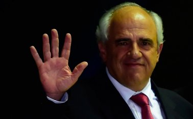 Samper se declaró "optimista" respecto "a las posibilidades del avance de la mesa" de diálogos. AFP