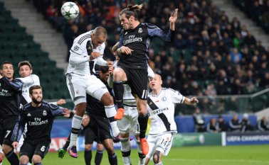 Real Madrid no pudo conseguir la victoria frente al Legia de Varsovia. AFP
