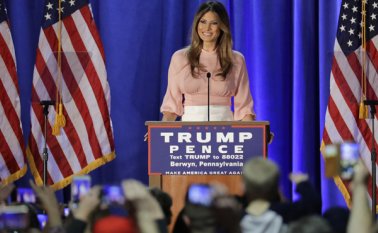 El discurso buscó subsanar los errores cometidos recientemente por Trump, que degradaron su imagen ante las mujeres, que ya era negativa. AP