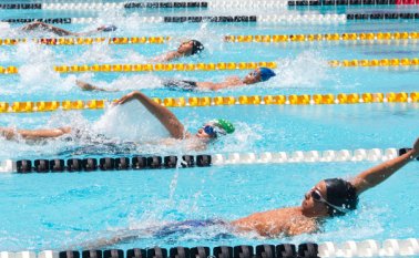 El sábado con una buena participación de deportistas y gran nivel competitivo se cumplió en el Complejo Acuático Norte de Santander el Binacional de natación de carreras. Alfredo Estévez