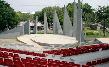 Al lugar han llegado espectáculos a la ciudad para promover la cultura. Cortesía