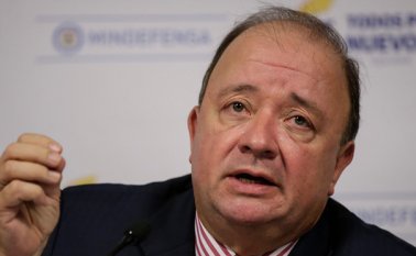 Luis Carlos Villegas, ministro de Defensa. Archivo