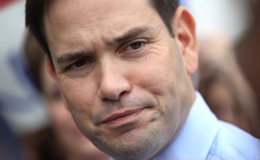 Rubio fue elegido por primera vez en el Senado en 2010. AFP