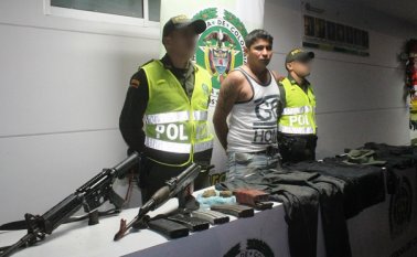 Contreras, de 30 años, fue capturado a mediados de diciembre de 2015 por unidades de la Policía Metropolitana. Archivo La Opinión