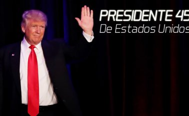 Trump condujo una divisiva campaña electoral. AFP