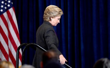 Hillary no consiguió entusiasmar masivamente a los cubanos conservadores. AFP