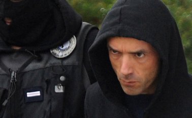 Mikel Irastorza, en el momento de su arresto en Francia. AFP