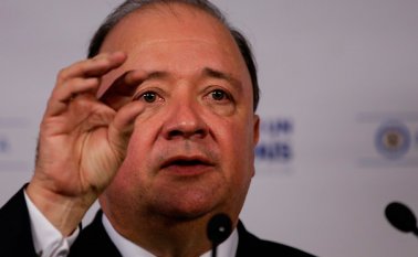 Luis Carlos Villegas, ministro de Defensa. Colprensa