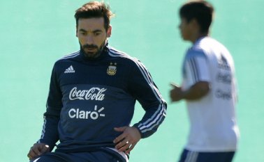 Ezequiel Lavezzi, jugador argentino AFP