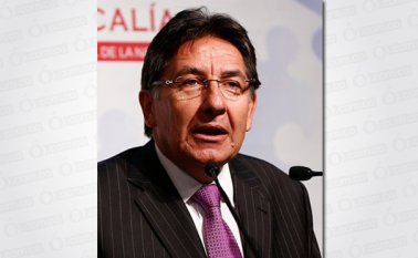 Néstor Humberto Martínez dijo que los procesos de extinción de dominio deben acompañar a los penales. Archivo