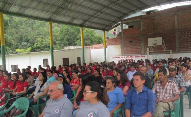 En el municipio de Cucutilla el programa contó con la participación de los estudiantes del sector urbano y rural. Cortesía