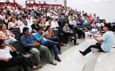 Este fin de semana se hizo el foro Política pública para el derecho a la paz, en la UFPS, acompañado por la Defensoría del Pueblo y la Cruz Roja. Obando