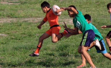 En Norte de Santander cerca de 500 niños se benefician a través del programa de Diplomacia Deportiva de la Cancillería de la República. César Obando y Archivo