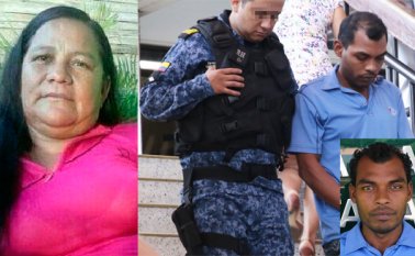 Carlos Enrique Gutiérrez Altamar, a su salida ayer del Palacio de Justicia de Cúcuta tras ser condenado. Rodrigo Sandoval