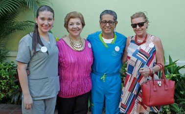 Doreyni Rozo Hernández, Sandra Caicedo, Arturo Arias Antún y Patricia Castaño se integraron para poner en funcionamiento la fundación FHUCI. Mario Caicedo