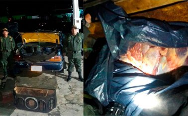 La mercancía tiene un valor superior a los 3 millones de pesos. Policía Nacional