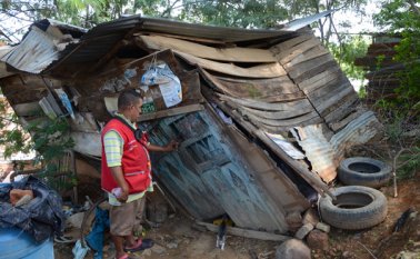 Una de las familias está en el barrio Camilo Torres, en el sur de Cúcuta, la otra en La Esmeralda, en el occidente, y la tercera en Barrio Nuevo. Cortesía