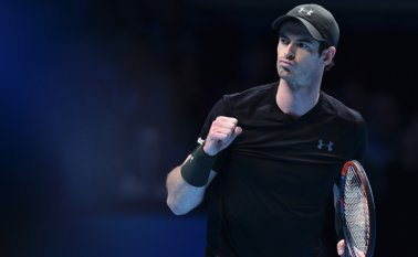 El birtánico Andy Murray tuvo año brilante cerrando como número de la ATP. Archivo