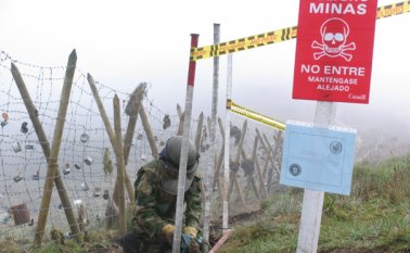 10.000 efectivos participan en el proceso de desminado de Colombia. Archivo
