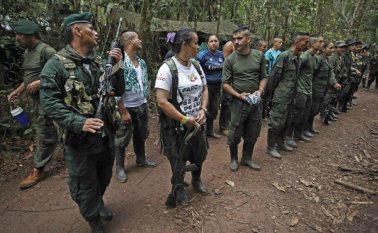 Iniciado el ‘Día D’, los integrantes de las Farc tendrán cinco días para comenzar el traslado a las zonas veredales en las que empezarán el proceso de desarme y desmovilización. Archivo