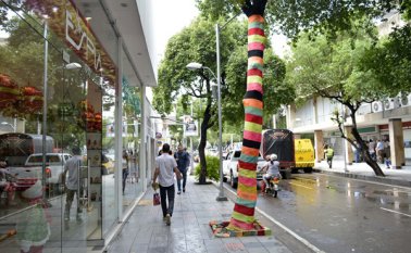 Así se verían 200 árboles en el centro comercial a Cielo Abierto, tras la inversión que le va hacer la alcaldía. Edinsson Figueroa