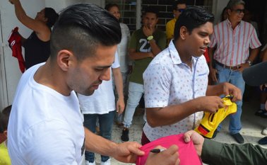 El caso de Falcao "está en fase embrionaria, en diligencias de investigación en la Fiscalía". Archivo