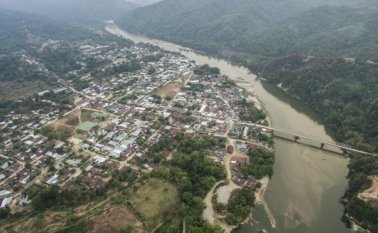 El doble crimen se presentó el sábado en el sector El 60, a 25 minutos del casco urbano del corregimiento La Gabarra. Archivo La Opinión