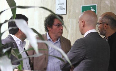 En la gráfica se observa a ‘Pastor Alape’ quien por las Farc integra la Comisión de Seguimiento, Impulso y Verificación de los Acuerdos de Paz en Colombia. Colprensa