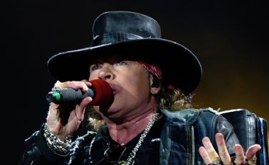 Axl Rose, cantante de Guns N' Roses AFP