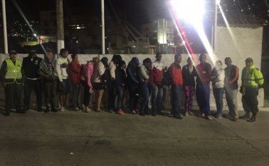 25 personas ejercían el comercio de manera ilegal en el municipio. Cortesía