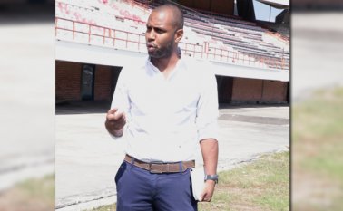 Rubén Darío Bustos, exfutbolista del Cúcuta Deportivo, es el organizador del Día de la Gloriosa Estrella Motilona. César Obando