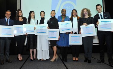 Pedro Ruiz, Carolina Cruz, Johanna Morales, Natalia Jerez, Aida Morales, Belky Arizala, Mónica Rodríguez, Marcela Carvajal e Iván Lalinde. Cortesía